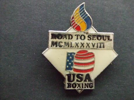Op weg naar Olympische spelen Seoul 1988 boksen team USA
